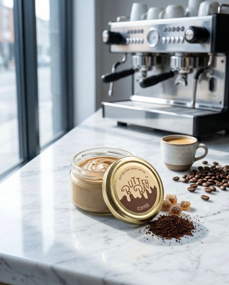 Butter Bay Coffee butter with espresso machine